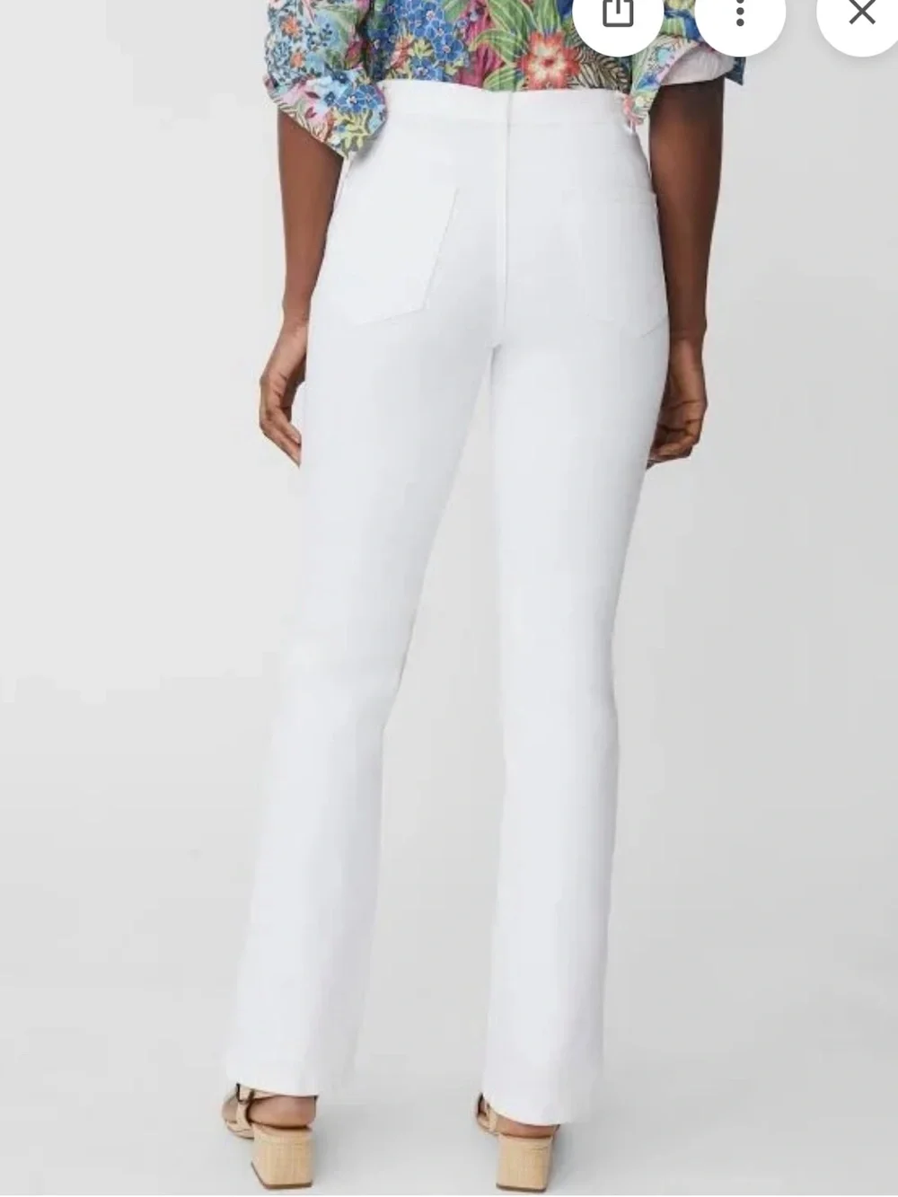 J.Mclaughlin Women's Clearwater Jeans white new with tags - Picture 2 of 13